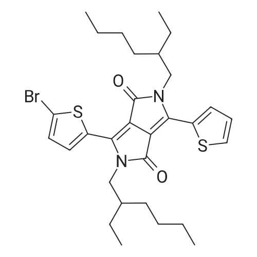 3-(5-Bromothiophen-2-yl)-2,5-bis(2-ethylhexyl)-6-(thiophen-2-yl)pyrrolo[3,4-c]pyrrole-1,4(2H,5H)-dio