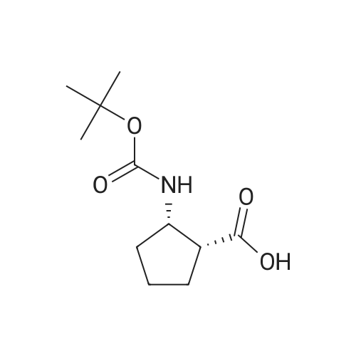 (1R,2S)-2-((tert-Butoxycarbonyl)amino)cyclopentanecarboxylic acid
