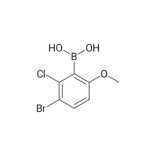 (3-Bromo-2-chloro-6-methoxyphenyl)boronic acid