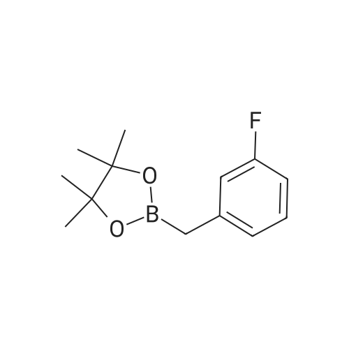 2-(3-Fluorobenzyl)-4,4,5,5-tetramethyl-1,3,2-dioxaborolane
