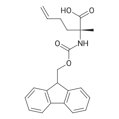 (R)-2-((((9H-Fluoren-9-yl)methoxy)carbonyl)amino)-2-methylhex-5-enoic acid