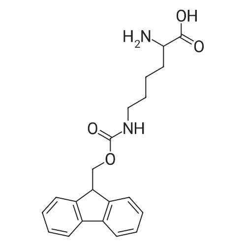 6-((((9H-Fluoren-9-yl)methoxy)carbonyl)amino)-2-aminohexanoic acid