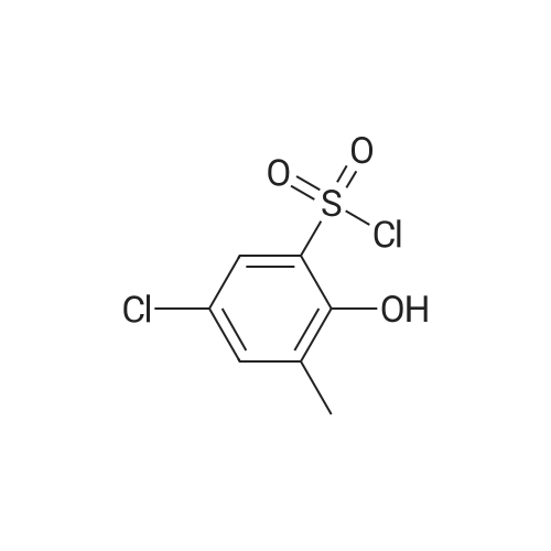 5-Chloro-2-hydroxy-3-methylbenzene-1-sulfonyl chloride
