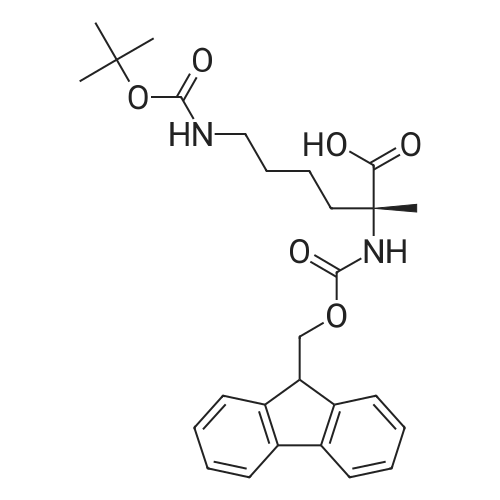(R)-2-((((9H-Fluoren-9-yl)methoxy)carbonyl)amino)-6-((tert-butoxycarbonyl)amino)-2-methylhexanoic ac