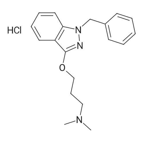 3-((1-Benzyl-1H-indazol-3-yl)oxy)-N,N-dimethylpropan-1-amine hydrochloride
