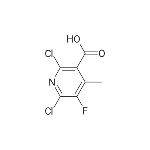 2,6-Dichloro-5-fluoro-4-methylnicotinic acid