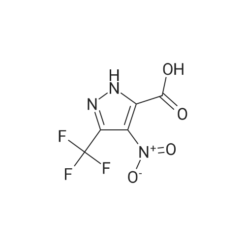 4-Nitro-3-(trifluoromethyl)-1H-pyrazole-5-carboxylic acid