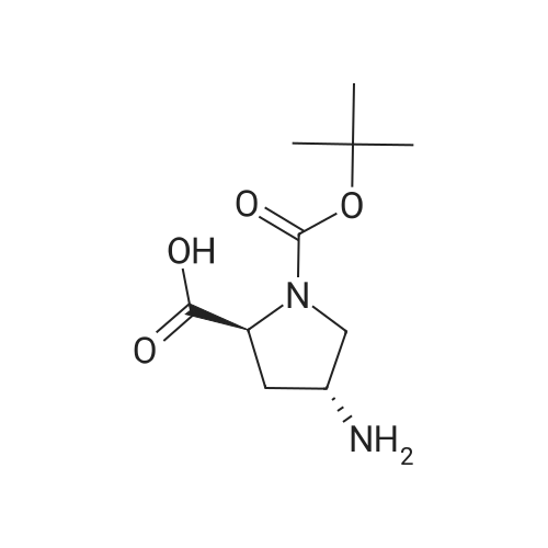 (2S,4R)-4-Amino-1-(tert-butoxycarbonyl)pyrrolidine-2-carboxylic acid