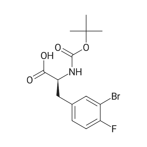 (S)-3-(3-Bromo-4-fluorophenyl)-2-((tert-butoxycarbonyl)amino)propanoic acid