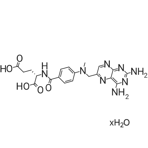 (4-(((2,4-Diaminopteridin-6-yl)methyl)(methyl)amino)benzoyl)-L-glutamic acid hydrate(1:x)
