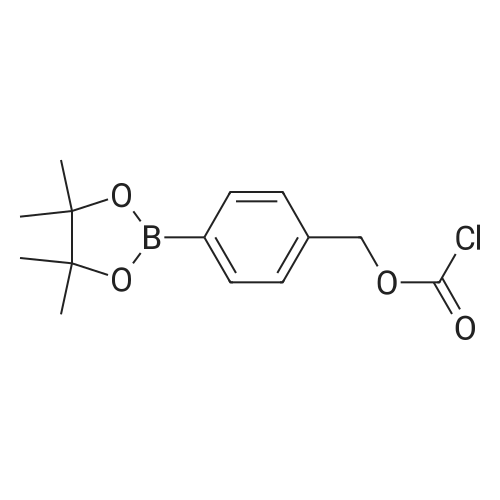 4-(4,4,5,5-Tetramethyl-1,3,2-dioxaborolan-2-yl)benzyl carbonochloridate