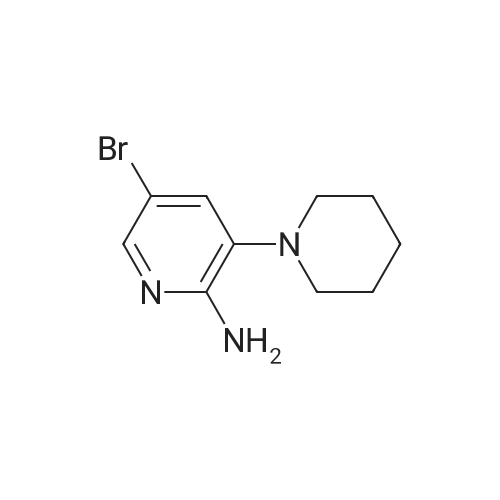5-Bromo-3-(piperidin-1-yl)pyridin-2-amine