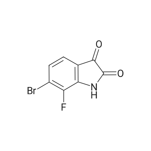 6-Bromo-7-fluoroindoline-2,3-dione