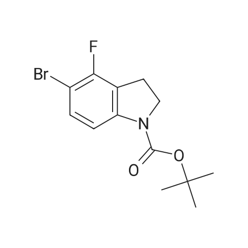 tert-Butyl 5-bromo-4-fluoroindoline-1-carboxylate