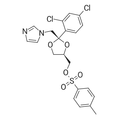 (cis-2-((1H-Imidazol-1-yl)methyl)-2-(2,4-dichlorophenyl)-1,3-dioxolan-4-yl)methyl 4-methylbenzenesul