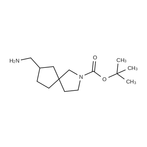 tert-Butyl 7-(aminomethyl)-2-azaspiro[4.4]nonane-2-carboxylate