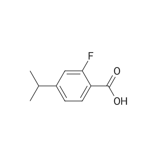 2-Fluoro-4-(propan-2-yl)benzoic acid