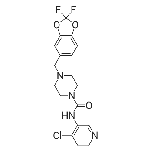 N-(4-Chloropyridin-3-yl)-4-((2,2-difluorobenzo[d][1,3]dioxol-5-yl)methyl)piperazine-1-carboxamide