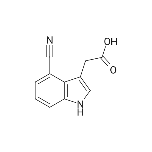 2-(4-Cyano-1H-indol-3-yl)acetic acid