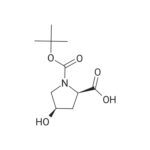(2R,4R)-1-(tert-Butoxycarbonyl)-4-hydroxypyrrolidine-2-carboxylic acid