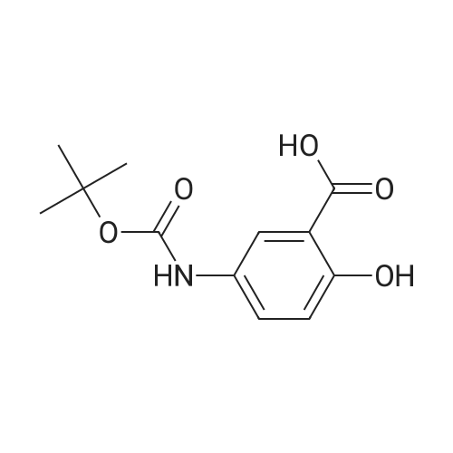 135321-95-8 5-((tert-Butoxycarbonyl)amino)-2-hydroxybenzoic acid