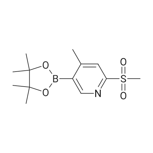 1353745-98-8 4-Methyl-2-(methylsulfonyl)-5-(4,4,5,5-tetramethyl-1,3,2-dioxaborolan-2-yl)pyridine