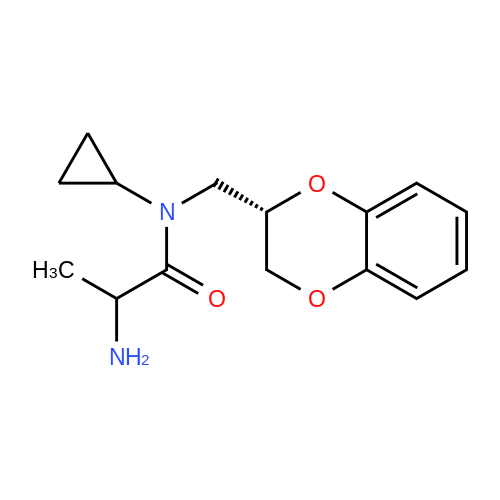 1354024-97-7  2-Amino-N-cyclopropyl-N-(((S)-2,3-dihydrobenzo[b][1,4]dioxin-2-yl)methyl)propanamide