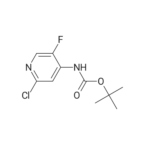 tert-Butyl (2-chloro-5-fluoropyridin-4-yl)carbamate