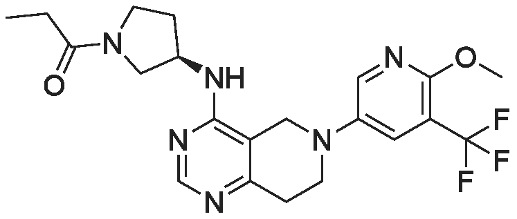 (S)-1-(3-((6-(6-Methoxy-5-(trifluoromethyl)pyridin-3-yl)-5,6,7,8-tetrahydropyrido[4,3-d]pyrimidin-4-