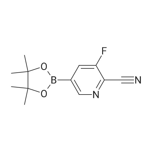 3-Fluoro-5-(4,4,5,5-tetramethyl-1,3,2-dioxaborolan-2-yl)picolinonitrile