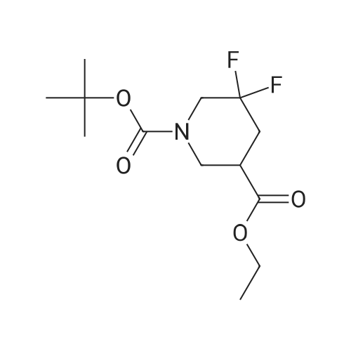1-tert-Butyl 3-ethyl 5,5-difluoropiperidine-1,3-dicarboxylate
