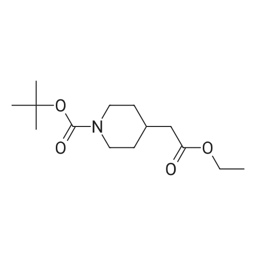 tert-Butyl 4-(2-ethoxy-2-oxoethyl)piperidine-1-carboxylate
