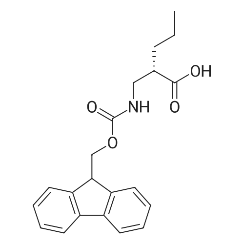 (S)-2-(((((9H-Fluoren-9-yl)methoxy)carbonyl)amino)methyl)pentanoic acid