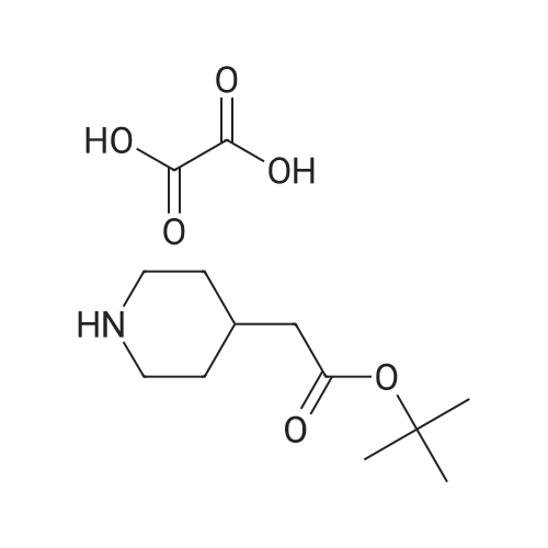 tert-Butyl 2-(piperidin-4-yl)acetate oxalate