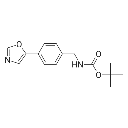 tert-Butyl (4-(oxazol-5-yl)benzyl)carbamate