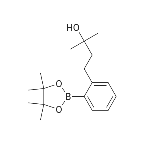 2-Methyl-4-(2-(4,4,5,5-tetramethyl-1,3,2-dioxaborolan-2-yl)phenyl)butan-2-ol