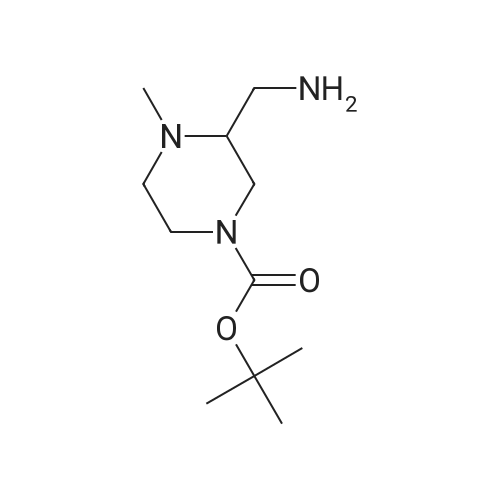 tert-Butyl 3-(aminomethyl)-4-methylpiperazine-1-carboxylate