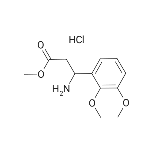 Methyl 3-amino-3-(2,3-dimethoxyphenyl)propanoate hydrochloride