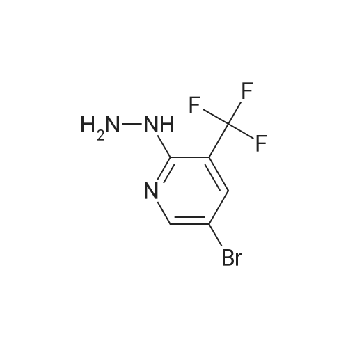 1-(5-bromo-3-(trifluoromethyl)pyridin-2-yl)hydrazine