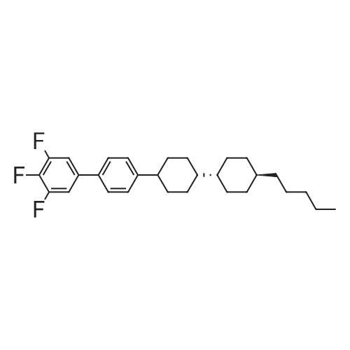 3,4,5-Trifluoro-4'-[(trans,trans)-4'-pentyl[1,1'-bicyclohexyl]-4-yl]-1,1'-biphenyl