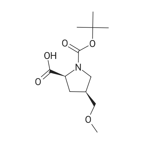 (2S,4S)-1-(tert-Butoxycarbonyl)-4-(methoxymethyl)pyrrolidine-2-carboxylic acid