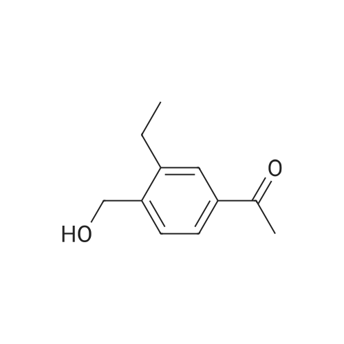1378888-43-7|1-(3-Ethyl-4-(hydroxymethyl)phenyl)ethanone