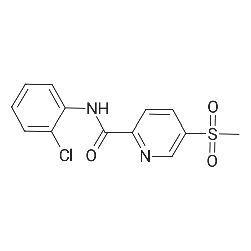 N-(2-Chlorophenyl)-5-(methylsulfonyl)picolinamide