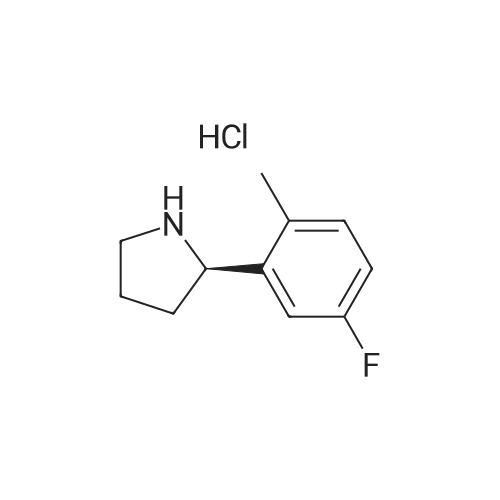 (R)-2-(5-Fluoro-2-methylphenyl)pyrrolidine hydrochloride