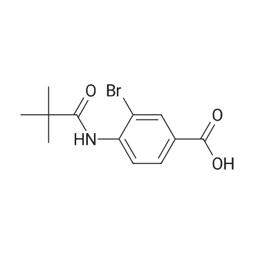 3-Bromo-4-pivalamidobenzoic acid