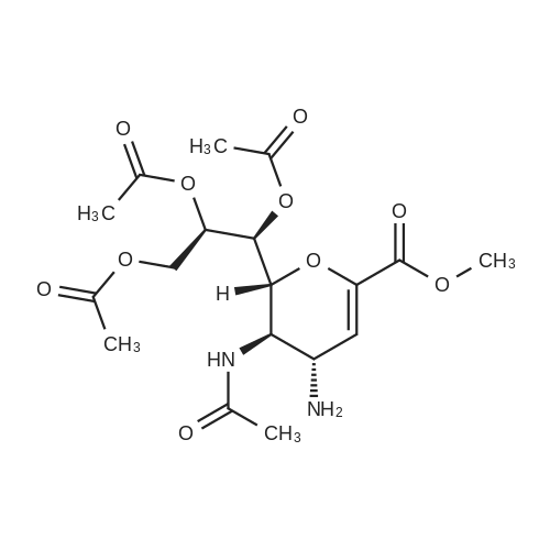 (1S,2R)-1-((2R,3R,4S)-3-Acetamido-4-amino-6-(methoxycarbonyl)-3,4-dihydro-2H-pyran-2-yl)propane-1,2,