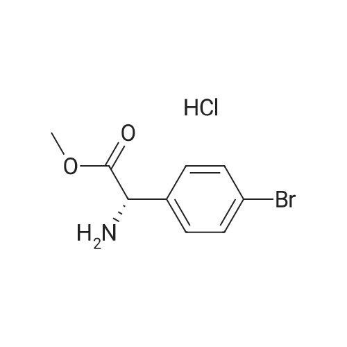 (S)-Methyl 2-amino-2-(4-bromophenyl)acetate hydrochloride