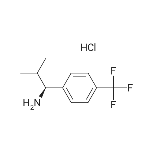 (S)-2-Methyl-1-(4-(trifluoromethyl)phenyl)propan-1-amine hydrochloride