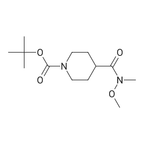 tert-Butyl 4-(methoxy(methyl)carbamoyl)piperidine-1-carboxylate