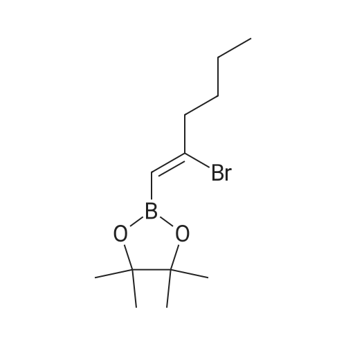 (Z)-2-(2-Bromohex-1-en-1-yl)-4,4,5,5-tetramethyl-1,3,2-dioxaborolane